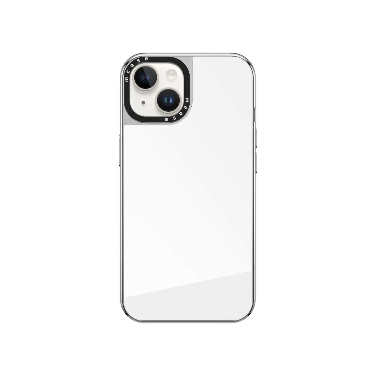 iPhone 13/14 Customize Silver Mirror Case