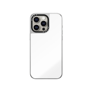 iPhone 15 Pro Max Customize Silver Mirror Case