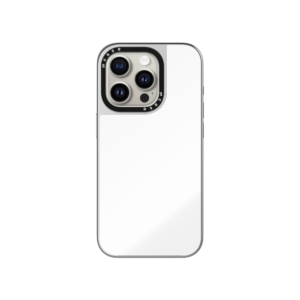 iPhone 15 Pro Customize Silver Mirror Case