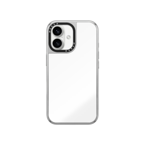 iPhone 16 Customize Silver Mirror Case