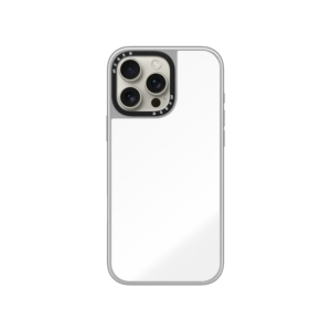 iPhone 16 Pro Max Customize Silver Mirror Case