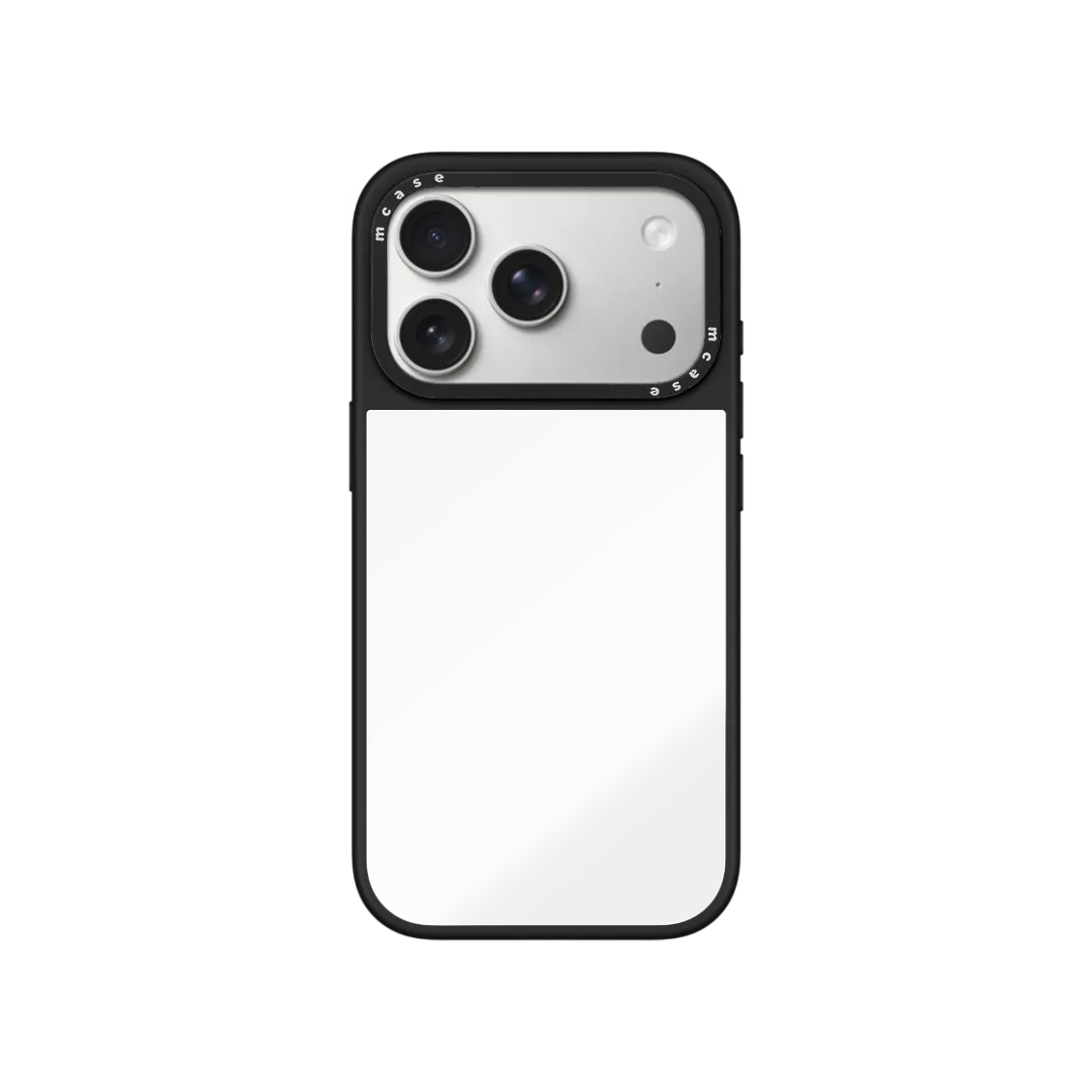 iPhone 17 Pro Customize Black Mirror Case